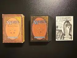 Magic The Gathering - Revised Edition Starter Deck 60 Cards Opened Never Played! - Image 2