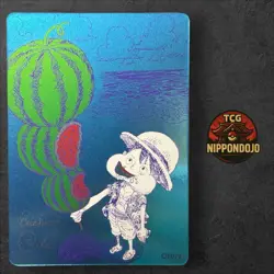 One Piece Luffy Natsucomi 2026 Meta-Kira Promo Card Japan Exclusive - Image 1