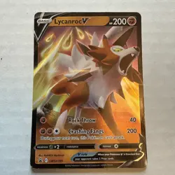 Lycanroc V Holofoil Promo SWSH: Sword & Shield Promo Cards SWSH199 - Image 1