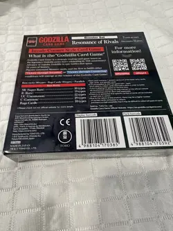 Godzilla Card Game Resonance of Rivals Booster Box First Ed English Sealed BP03 - Image 4