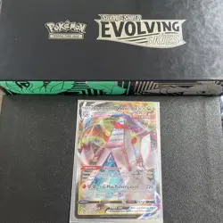 Pokemon Card Duraludon VMAX 123/203 Evolving Skies Near Mint - Image 1
