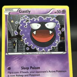 Ghastly XY132 Black Star Promo Pokemon Card - Image 4