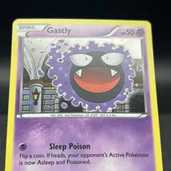 Ghastly XY132 Black Star Promo Pokemon Card - Image 5