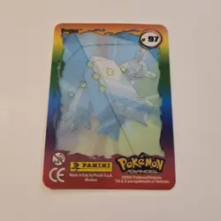 Pokemon Advanced 2004 Panini Lenticular Regice Action Card #97 - Image 2