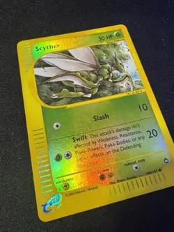 Scyther 106/147 Aquapolis Common Holo Pokemon TCG - MINT - Image 2