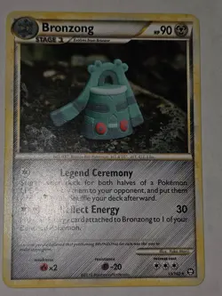 Bronzong 15/102, Regular LP, Triumphant Pokemon TCG - Image 2
