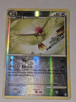 Pidgeotto 47/102, Reverse Holo LP, Triumphant Pokemon TCG - Image 1