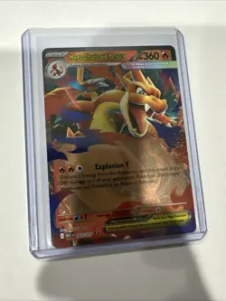 Mega Charizard Y ex 022/217 Double Rare Ascended Heroes Pokemon Holo Near Mint - Image 1