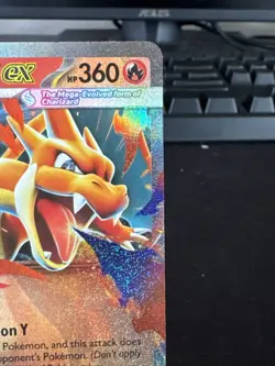 Pokemon Ascended Heroes - Mega Charizard Y Ex 022/217 Double Rare NM - Image 3