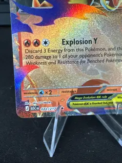 Pokemon Ascended Heroes - Mega Charizard Y Ex 022/217 Double Rare NM - Image 5