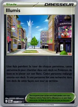 Carte Pokemon Dresseur Illumis 077/088 Reverse - 2026 - Image 1