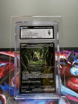 Wo-Chien EX Pokemon TCG Paldea Evolved 257/193 CGC 9 - Image 1