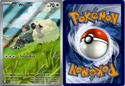 Hop's Wooloo 170/159 Illustration Rare Journey Together Pokemon Near Mint - Image 1