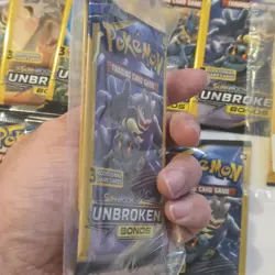 Sun & Moon Unbroken Bonds Mini 3 Card Booster Pack Lot Of 22 Packs - Image 3