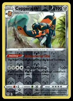 COPPERAJAH - 132/189 Darkness Ablaze Pokemon Reverse Holo NM - Image 1