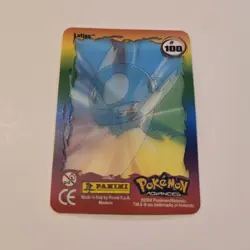 Pokemon Advanced 2004 Panini Lenticular Latios Action Card #100 - Image 3