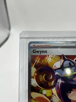 Pokemon TCG Gwynn Trainer-Supporter Holo Rare 119/084 PBL 2026 English SIR NEW - Image 3