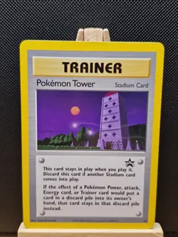 Pokemom TCG WOTC Black Star Promo Pokemon Tower 42 - Near Mint - Image 1