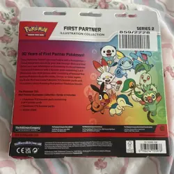 Pokemon TCG First Partner Illustration Collection Series 2 Box - Fast Shipping ✅ - Image 3