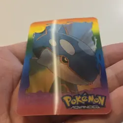 Pokemon Advanced 2004 Panini Lenticular Kyogre Action Card #101 - Image 3