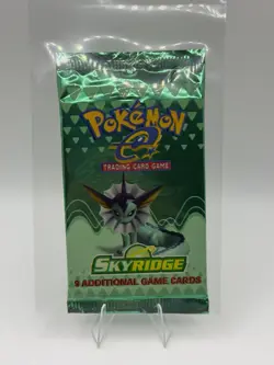 2003 Pokemon Skyridge (Vaporeon Art) Booster Pack | Factory Sealed! - Image 1