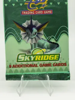 2003 Pokemon Skyridge (Vaporeon Art) Booster Pack | Factory Sealed! - Image 2