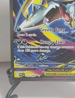 Pokemon Mega Sharpedo EX 127/094 Phantasmal Flames Holo Rare 330HP Greedy Fang - Image 5