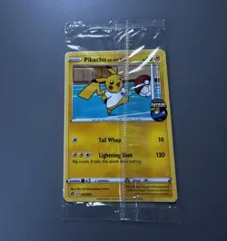 Pokemon TCG Pikachu on the Ball 001/005 Promo Sealed English 2020 - Image 1