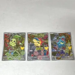 Pokemon First Partner Series 2 Johto Region- Chikorita/Cyndaquil/Totodile - Image 1