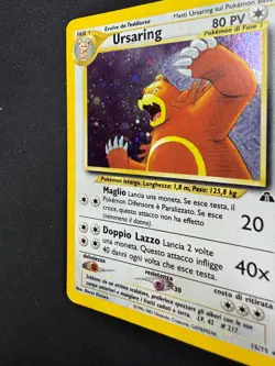 Pokemon Ursaring 15/75 Neo Discovery Rara Holo Unlimited Wizards ITA Vintage - Image 4