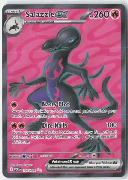 Salazzle ex 101/088 Ultra Rare Perfect Order Pokemon Holo Near Mint - Image 1