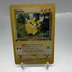 Wizards of the Coast Pikachu 60/64 Jungle 1999 English 50 HP Regular Common - Image 1