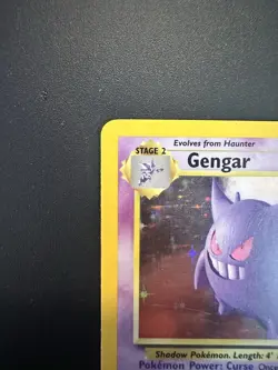 Gengar 5/62 Fossil Set Holo Rare WOTC Pokemon 1999 Unlimited Raw LP - Image 4