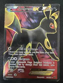 Umbreon EX - 119/124 - Full Art Ultra Rare - Fates Collide- Pokemon Tcg - Image 1