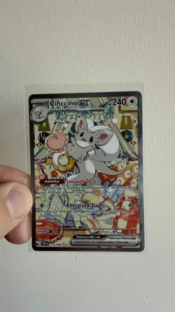 Cinccino ex Special Illustration Rare Chaos Rising 119/086 Pokemon TCG - Image 1