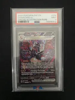 Pokemon TCG Paldean Fates Charizard EX 234/091 PSA9 - Image 1