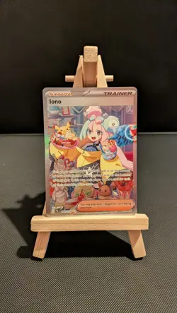 Pokemon TCG Iono 269/193 Paldea Evolved Card Near Mint Condition - Image 1