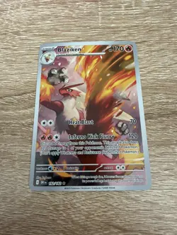 Pokemon TCG Blaziken 192/182 Destined Rivals Card Mint - Image 1