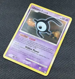 Unown E 65/123 Uncommon Mysterious Treasures 2007 - Pokemon Card TCG (LP) - Image 3