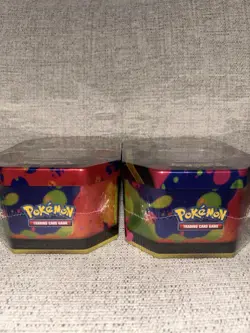 Pokemon TCG mega Charizard EX- X & Y Tins New And Sealed - Image 2