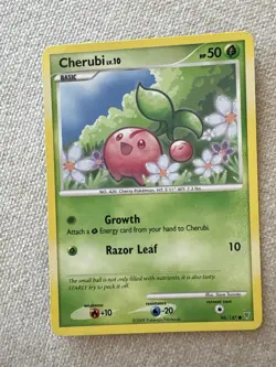 Cherubi Common Normal Supreme Victors 96 LP Pokemon TCG - Image 1