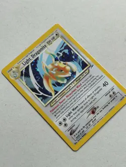 Light Dragonite 14/105 SWIRL - Pokemon Neo Destiny Holo Rare Card LP/Scratch - Image 3