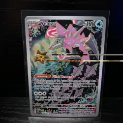 Pokemon TCG Veluza Paradox Rift 192/182 Illustration Rare Card - Image 1