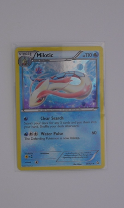 Pokemon Milotic Reverse Holo Rare B&W Dragons Exalted 28/124 LP-MP - Image 1