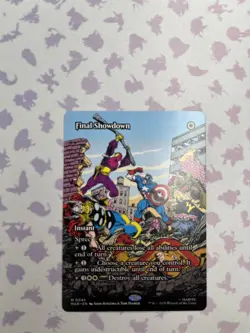 Final Showdown (Borderless) Marvel Universe Eternal-Legal - Image 1
