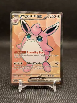 Wigglytuff EX 187/165 Pokemon TCG SV 151 Ultra Rare Card - Image 1