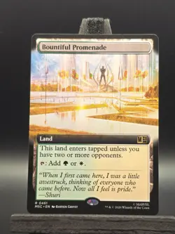 Bountiful Promenade Marvel Superheroes Extended Art NM MTG - Image 1