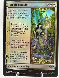 Tale of Tinuviel Foil - NM Lord of the Rings: MTG - Image 2