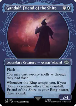 Gandalf, Friend of the Shire (Showcase) Foil - NM Lord of the Rings: MTG - Image 1