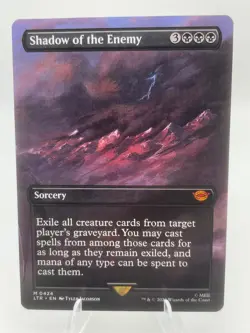 Shadow of the Enemy (Borderless) - NM Lord of the Rings: MTG - Image 2